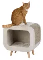 Trixie Alicia Relax Huis Lichtgrijs/Grijs Gemeleerd - 48x48x38 cm