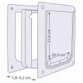 Trixie 2-Weg Hondenluik Wit Xs-S 25 X 29 Cm