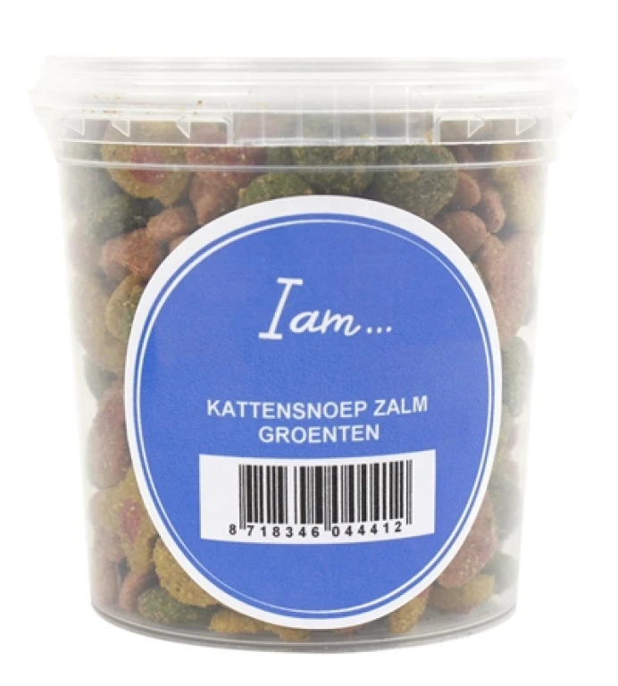 I Am Kat Snacks Zalm & Groenten 70 g