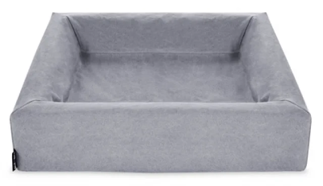 Bia Bed Cotton Overtrek Hondenmand Grijs Bia-50 60X50X12 Cm