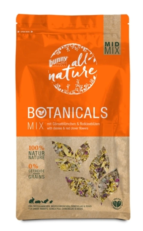 Bunny Nature Knaagdier Snack Madelief & Rode Klaver 120 gr