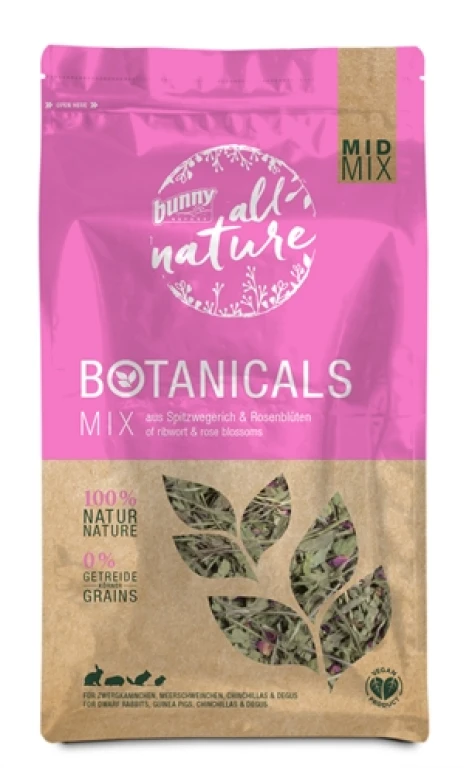 Bunny Nature Knaagdier Snack Smalle Weegbree & Rozenbloesem 1 stuk