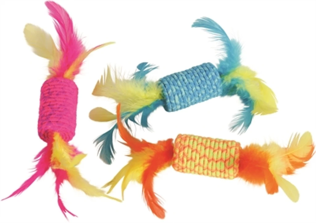 Zolux Elastic Snoep Katten Speelgoed - Assorti - 1 stuk