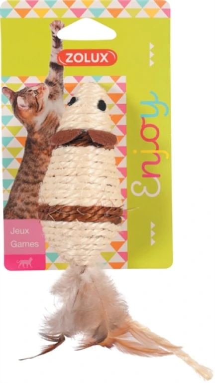 Zolux Katten Speelgoed Sisal Muis - 1 stuk