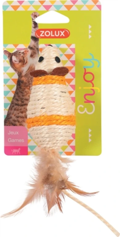 Zolux Katten Speelgoed Sisal Muis - 1 stuk