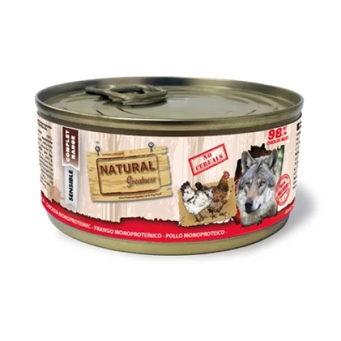 Natural Greatness Monoproteic Chicken Recipe 170 Gr
