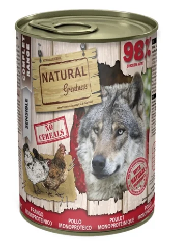 Natural Greatness Monoproteic Chicken Recipe 400 Gr