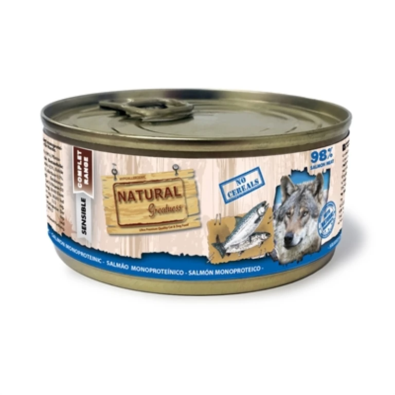 Natural Greatness Hond Natvoer Monoproteïne Zalm 1 stuk