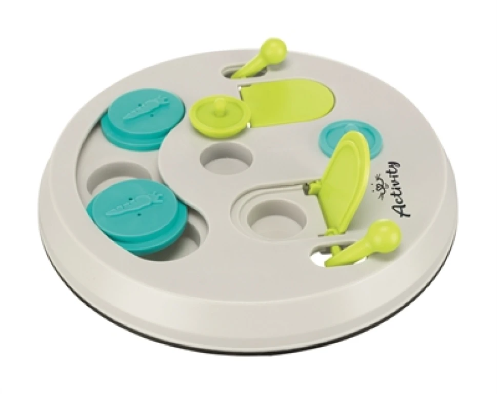 Trixie Flip Board Intelligentiespel voor Knaagdieren - Zwart/Groen - 1 stuk