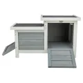 Trixie Knaagdierhuis Met 2 Ingangen Grijs / Wit 70X45X43 Cm