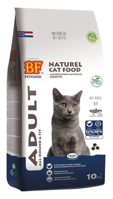 Biofood Premium Quality Kat Adult Fit kattenvoer - 10 kg