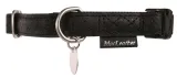 Macleather Hondenhalsband Zwart 2,5 cm x 45-70 cm (1 stuk)