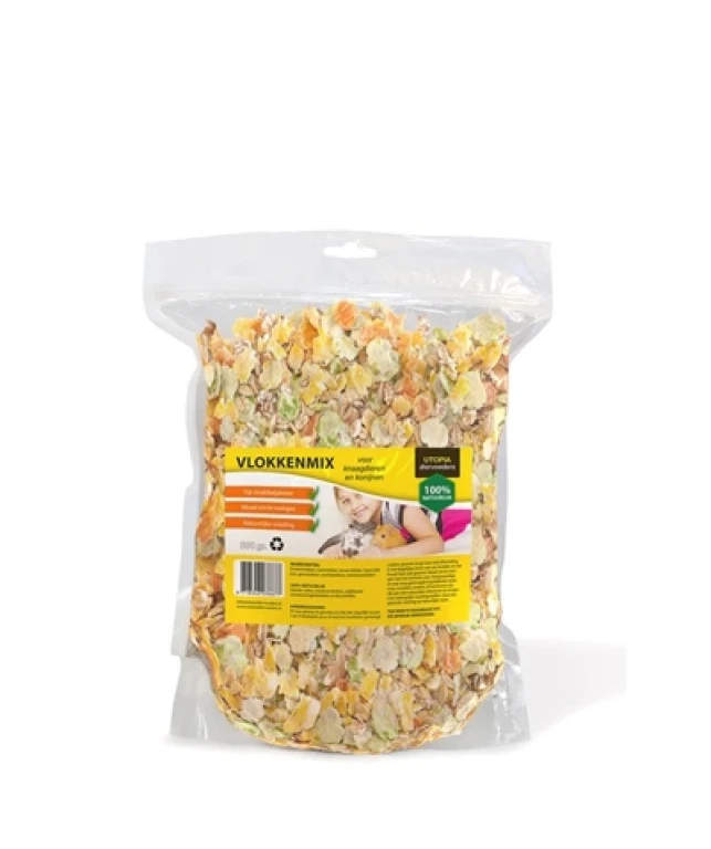 Knaagdier Snacks Vlokkenmix 550 gram