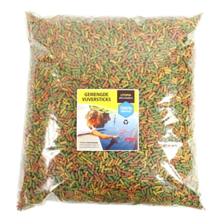 Utopia Diertotaal Gemengde Vijversticks 1200 Gram