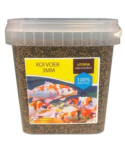 Koi Voer 3 Mm 1 Kg 2.5 Ltr