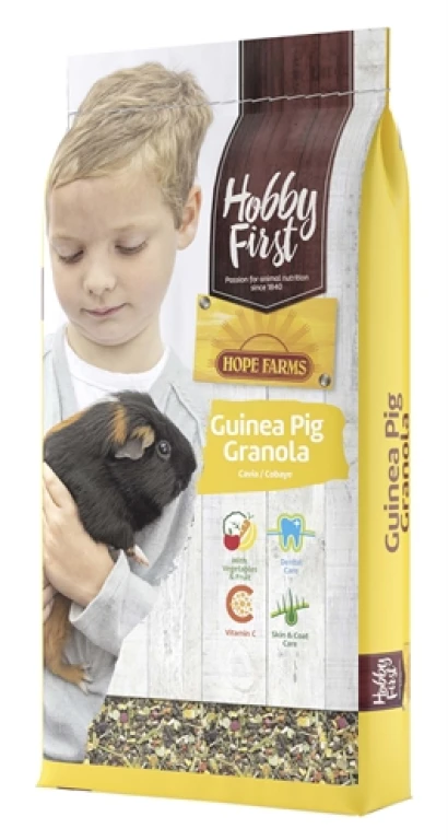 Hobbyfirst Hopefarms Cavia Droogvoer Granola - 1 stuk (10 kg)