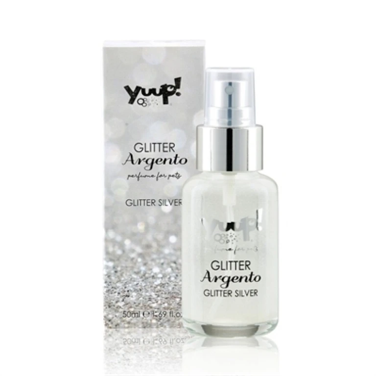 Yuup! Fashion Glitter Silver Hondenparfum - 1 stuk - 50 ml