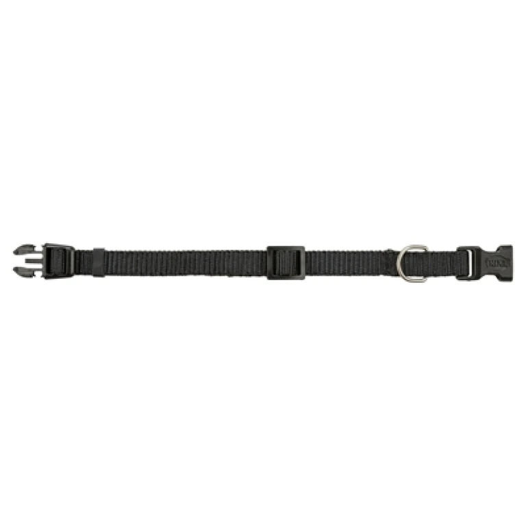 Trixie Premium Hondenhalsband Zwart 25-40 x 1,5 cm - 1 stuk