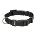 Trixie Hondenhalsband Premium Zwart 35-55 x 2 cm - 1 stuk