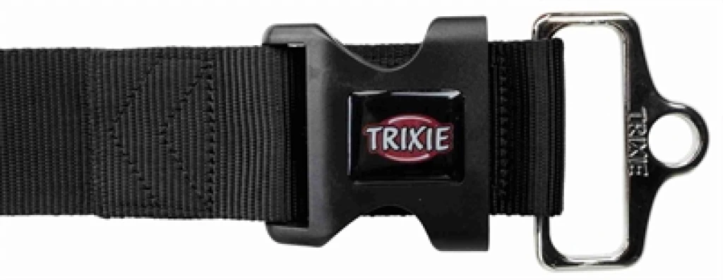 Trixie Premium Hondenhalsband Zwart 40-65 x 2,5 cm - 1 stuk