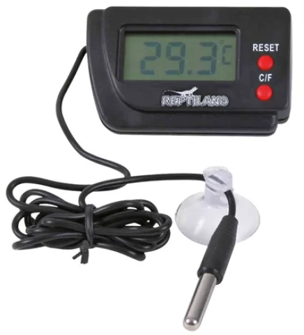 Trixie Reptiland Thermometer Digitaal Met Afstandsmeter 6.5X4 Cm