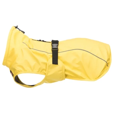 Trixie Regenjas Hond Vimy Geel Rug 40 Cm Buik 40-54 Cm