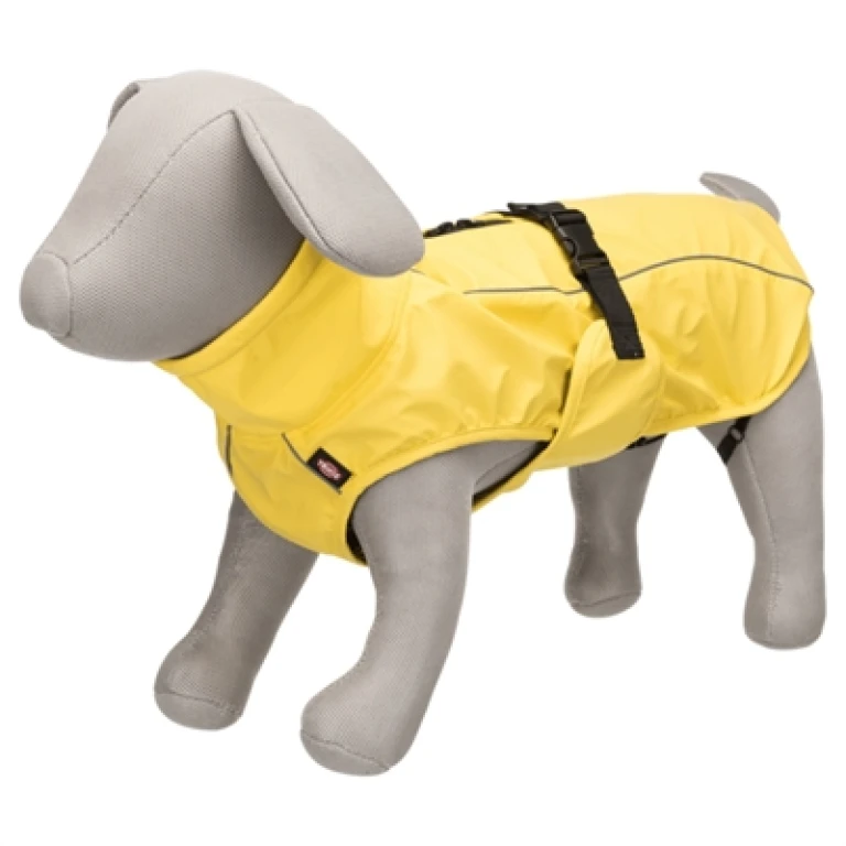 Trixie Regenjas Hond Vimy Geel - 1 stuk - Ruglengte 50 cm