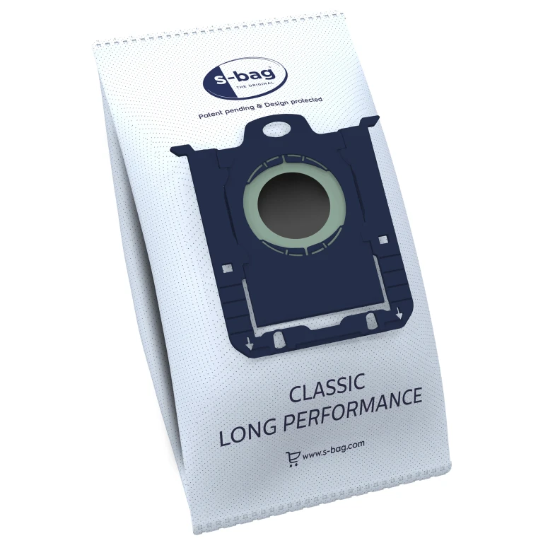 Philips S-Bag Long Performance stofzuigerzakken fleece - set van 4