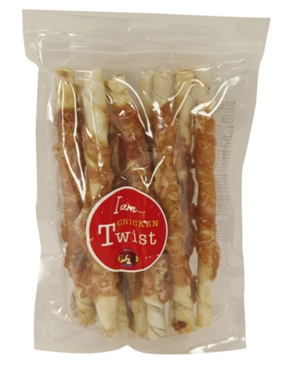 Hondensnack Kip Twist 20 cm - 400 gr