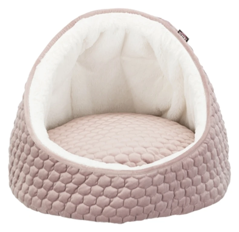 Trixie Kattenmand Iglo Livia Roze/Creme - 45x45x33 cm - 1 stuk