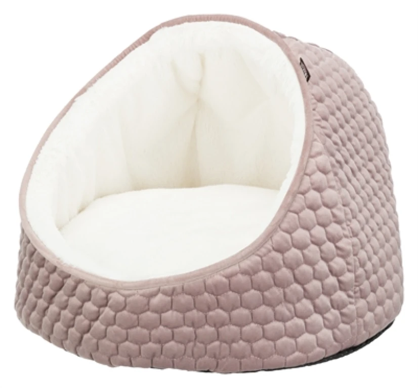 Trixie Kattenmand Iglo Livia Roze/Creme - 45x45x33 cm - 1 stuk