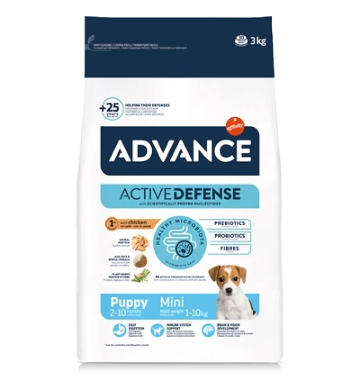 Advance Hond Droogvoer Puppy Protect Mini 3 kg