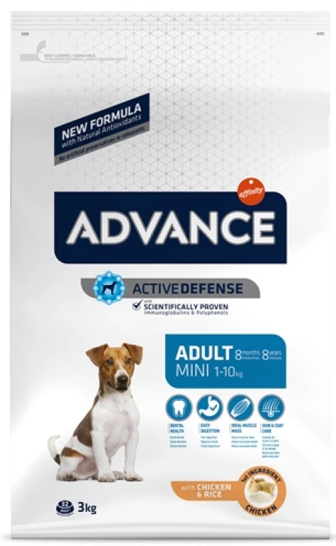 Advance Hond Droogvoer Mini Adult 3 kg