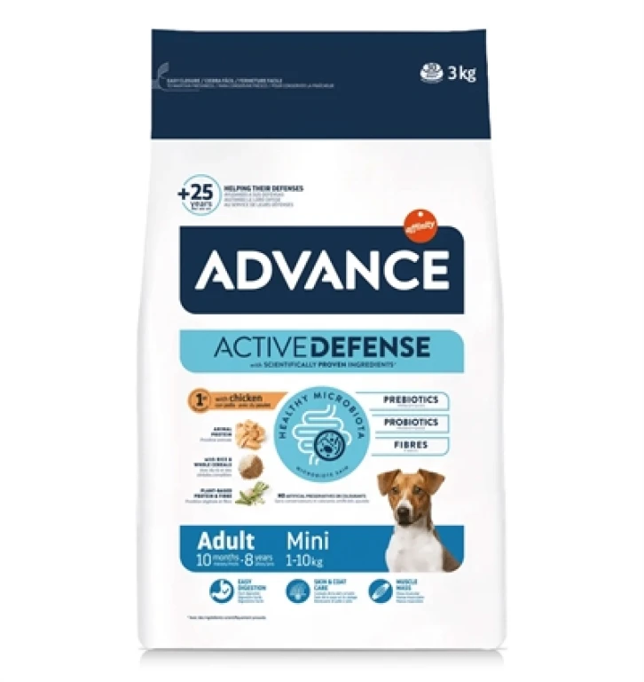 Advance Hond Droogvoer Mini Adult 3 kg