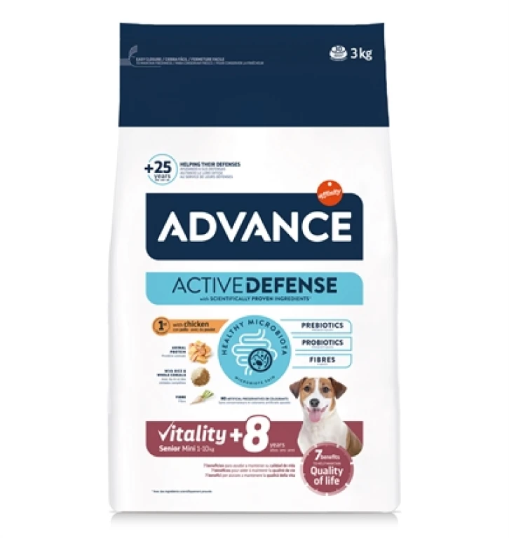 Advance Hond Droogvoer Mini Senior 3 kg