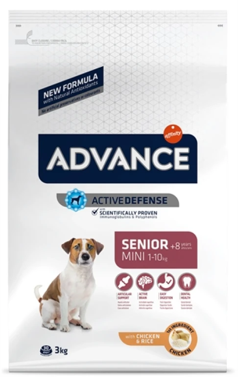 Advance Hond Droogvoer Mini Senior 3 kg