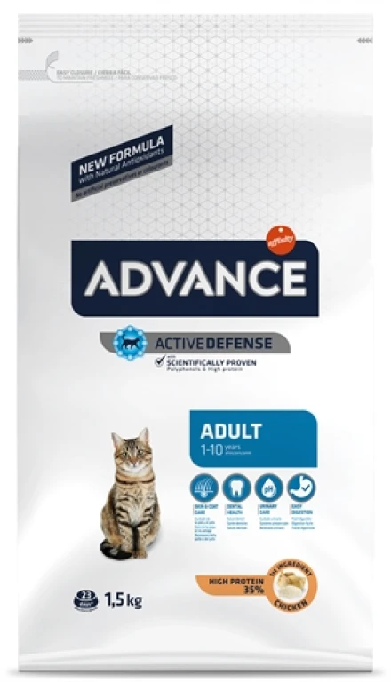 Advance Kat Droogvoer Adult Kip & Rijst - 1,5 kg