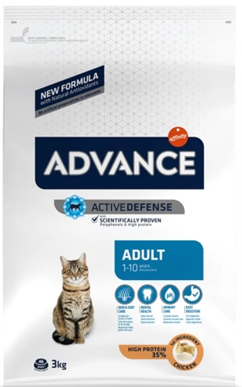 Advance Kat Droogvoer Adult Kip & Rijst - 3 kg