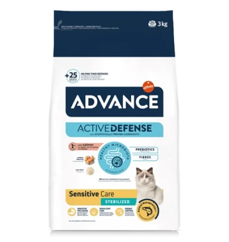 Advance Cat Sterilized Sensitive Salmon 3 Kg