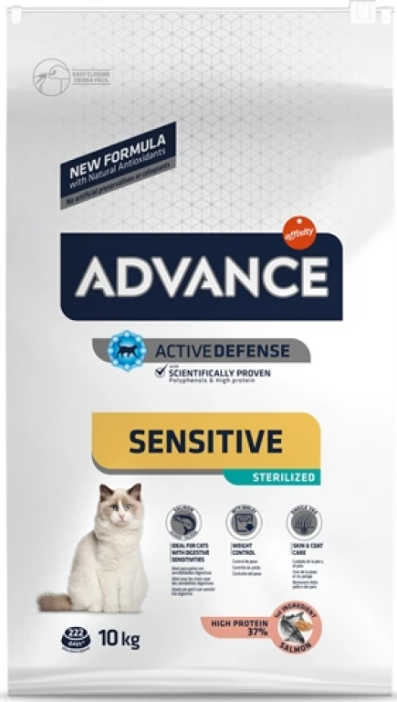 Advance Kat Droogvoer Sterilized Sensitive Salmon - 10 kg