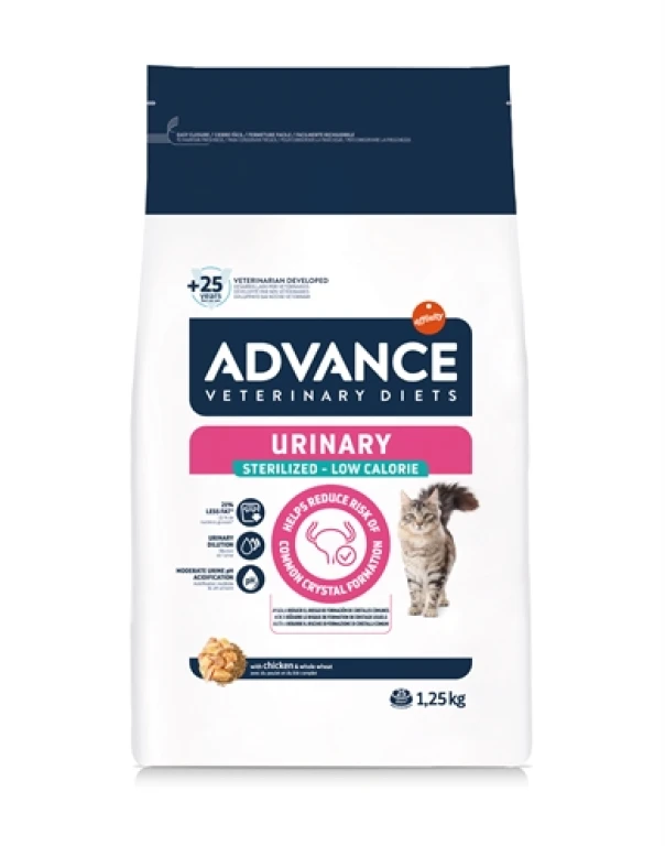 Advance Veterinary Diet Cat Urinary Sterilized Kat Droogvoer - 1.25 kg
