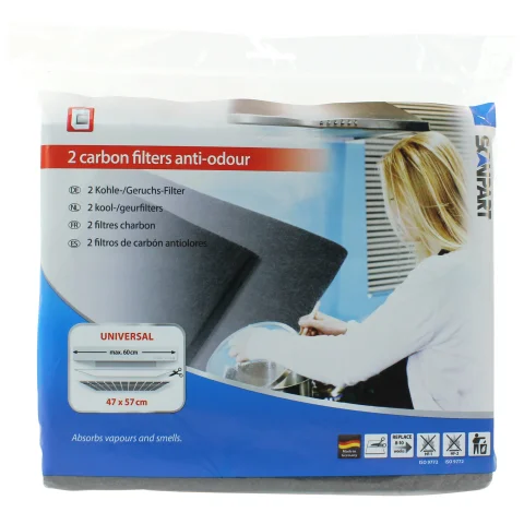 Scanpart koolstoffilter afzuigkap set 47x57cm