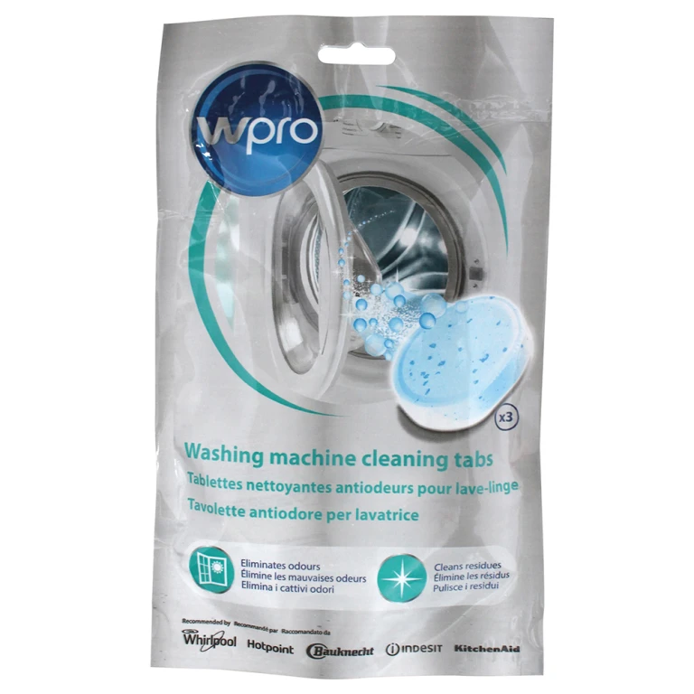 Wpro Wasmachine Reinigingstabletten Universeel 3 stuks