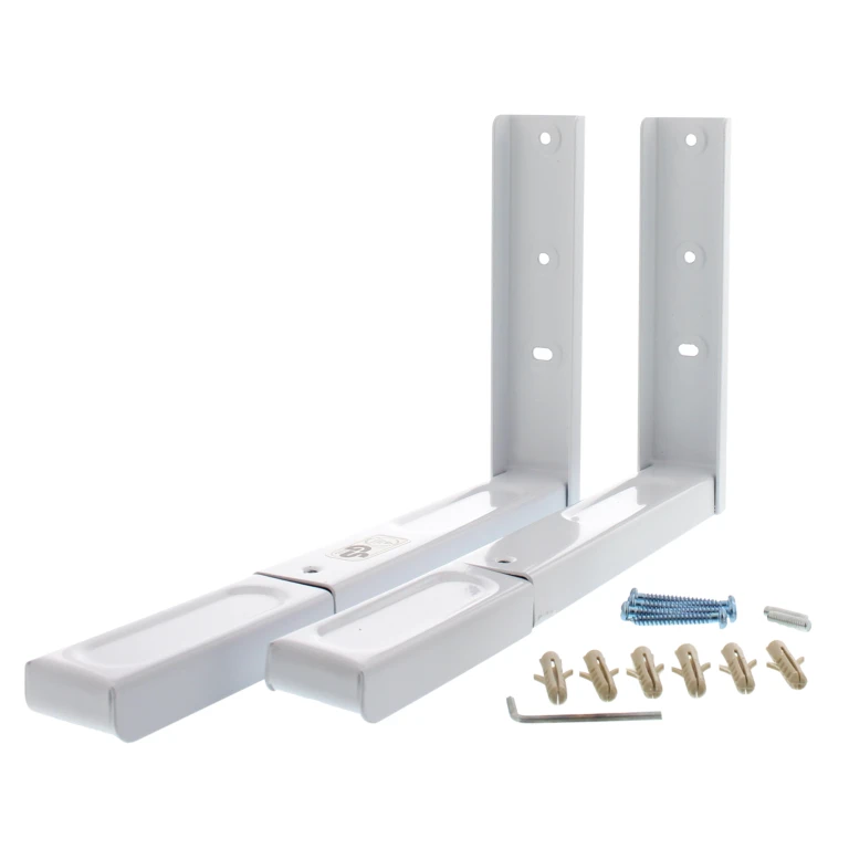 Scanpart Wandbevestigingsbeugels voor Magnetron Wit 40kg