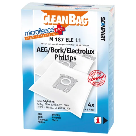Stofzuigerzak fleece (doos) S-Bag - 2682241187