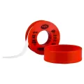 Gastape 12mm 12m Wit 1 stuk