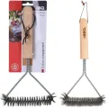 BBQ Borstel RVS en Hout 30x14 cm