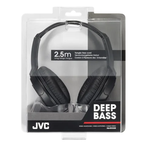 Hoofdtelefoon Over-ear Zwart HA-RX330 - 1 stuk
