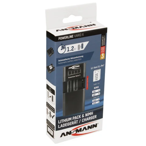 lithium pack & AAA/AA NiMH batterijlader - 1001-0085