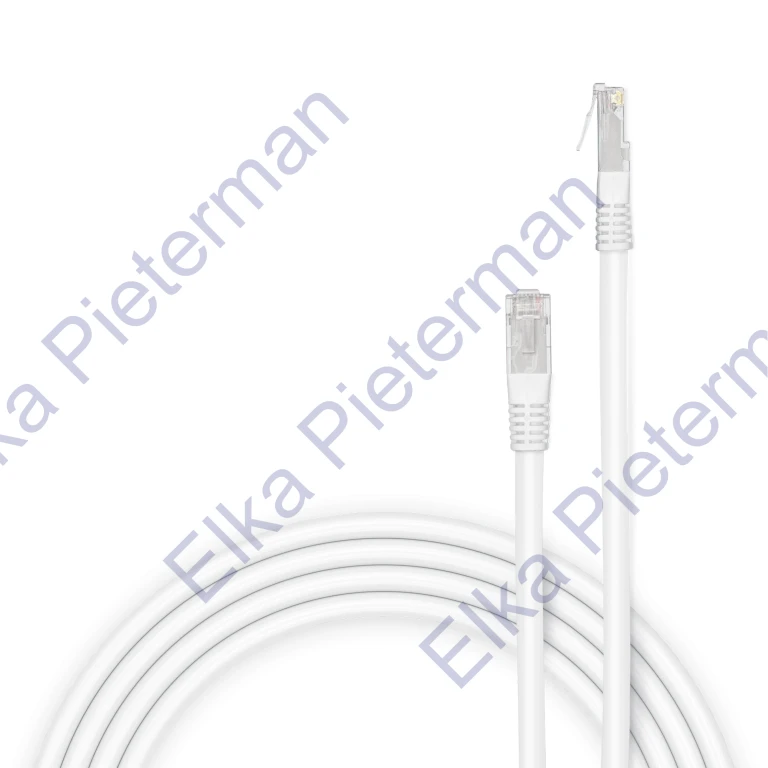 TECHNETIX UTP-netwerkkabel CAT6 Wit 5,0m - 1 stuk